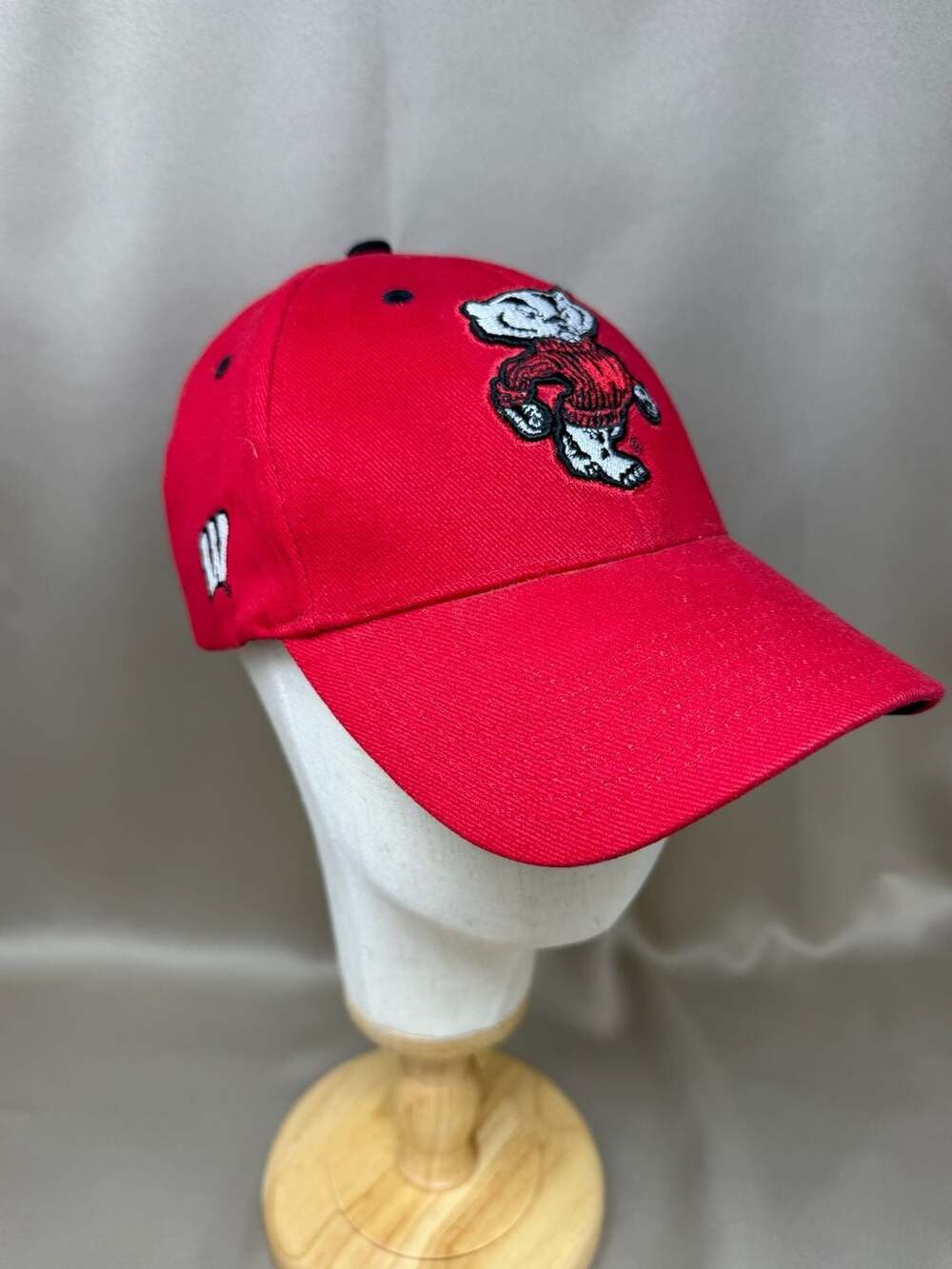Vintage Steve & Barry’s Wisconsin Badgers Bucky Hat Red NCAA Adjustable Cap
